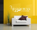 Happiness is Homemade Quotes Wall  Art Stickers